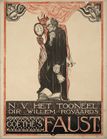 ملصق دعائي لفاوست گوته، (1918) رسم ريتشارد رونالد هولست.