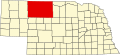 State map highlighting Cherry County