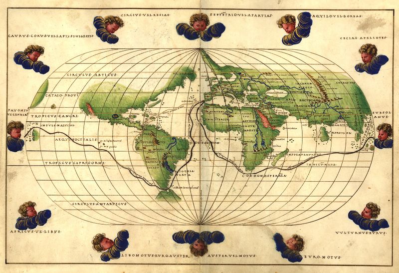 ملف:1544 Battista Agnese Worldmap.jpg