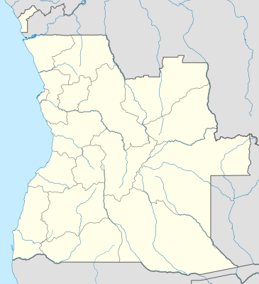 Location map Angola