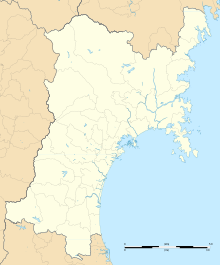 RJSS is located in Miyagi Prefecture