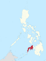 Map of the Philippines highlighting Zamboanga Peninsula