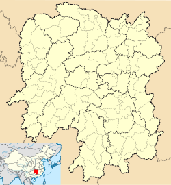 تشانگ‌شا is located in هونان