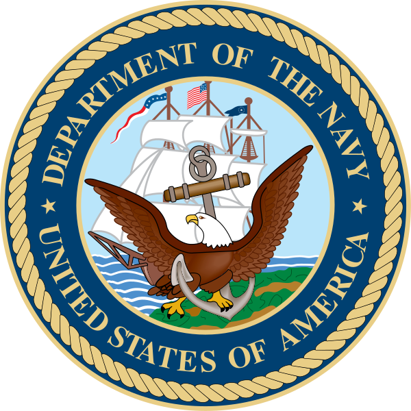 ملف:Seal of the United States Department of the Navy.svg