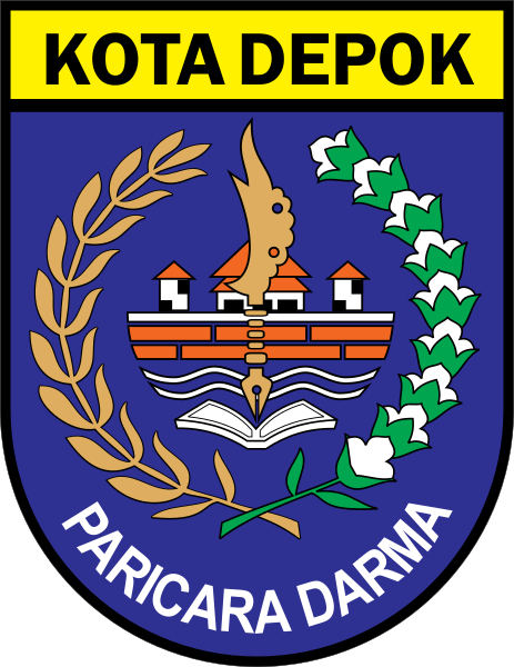 ملف:Coat of arms of Depok City.svg
