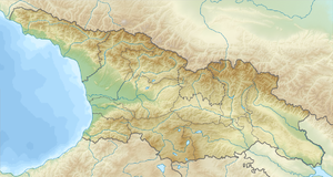 Location map/data/Georgia/شرح is located in جورجيا
