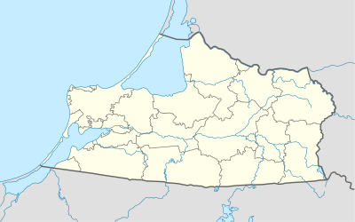 Location map Russia Kaliningrad Oblast