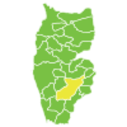 موقع ناحية مركز صافيتا في محافظة طرطوس