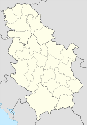 Location map Serbia