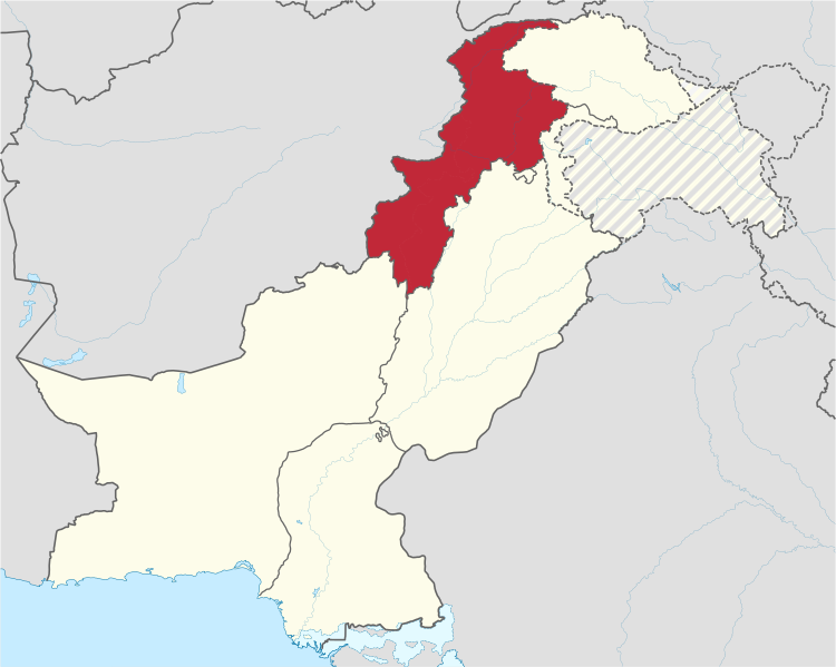 ملف:Khyber Pakhtunkhwa in Pakistan (claims hatched).svg