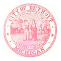 Seal of the City of Detroit (1884)