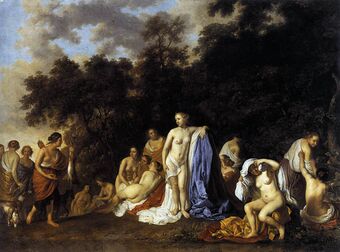 Diana and her Nymphs, 1654.