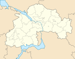 Marhanets is located in Dnipropetrovsk Oblast
