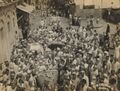 42nd Da'i al-Mutlaq Saiyedna Fidaali Badruddin going for Hajj Pilgrimage on 1-10-1947 from Badri Mohalla, Vadodara