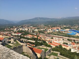 A view of Knin from Knin Fortress