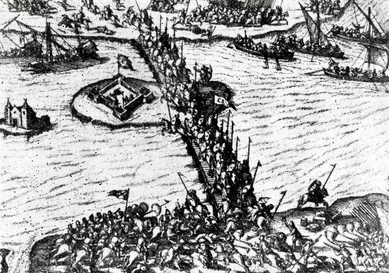 ملف:Mihai Viteazul fighting the Turks, Giurgiu, October 1595.jpg
