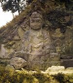 Seated Buddha Carved on the Rock at Bokji-ri in Bonghwa, Korea.jpg