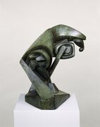 ca. 1930 cast of Le cheval (The Horse), bronze and patina Solomon R. Guggenheim Museum New York City