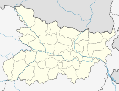 Location map India Bihar