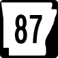 أركنساس state route marker