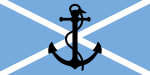 House flag of the Argentine Shipping Lines Company (ELMA).svg