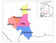 مقاطعات ولاية العصابة