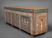 Ancient Egyptian coffin, 1802–1640 BC