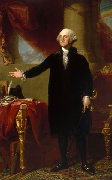 ملف:Gilbert Stuart, George Washington (Lansdowne portrait, 1796).jpg