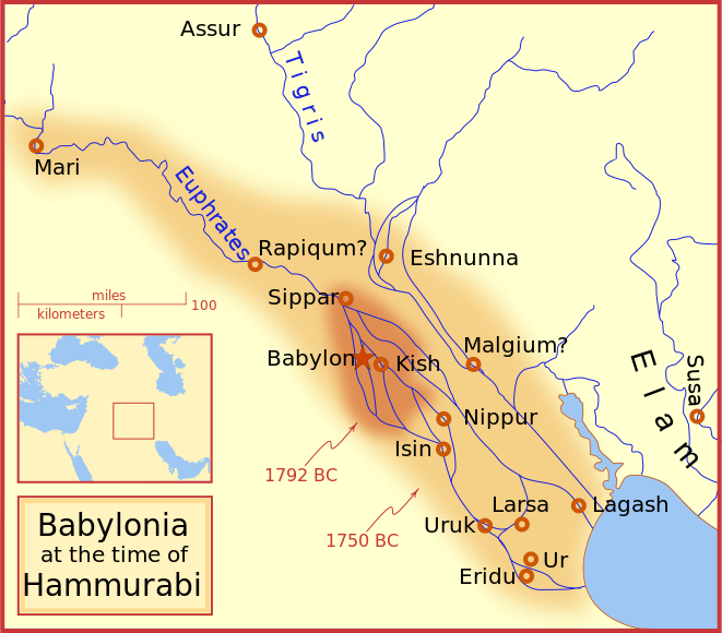 ملف:Hammurabi's Babylonia 1.svg
