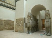 Louvre – human-headed winged bulls and reliefs from Dur-Sharrukin