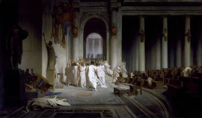 Jean-Léon Gérôme - The Death of Caesar - Walters 37884.jpg