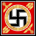 Personal standard of Adolf Hitler (a war flag or Standartecode: de is deprecated in German) used from 1934 to 1945