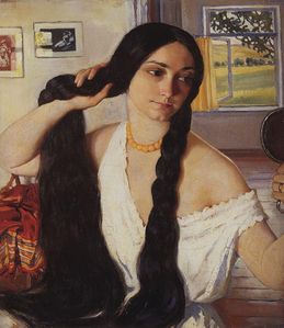 پورتريه أولگا لانسراي، 1910
