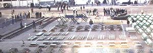 المعدات العسكرية التي صودرت من إم‌ڤي كارينه