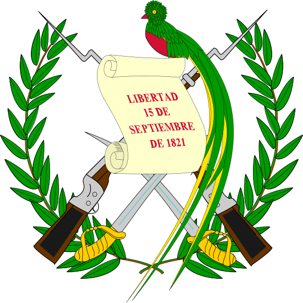 ملف:Coat of arms of Guatemala.svg