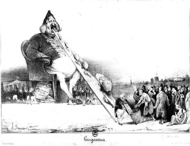 ملف:Honoré Daumier - Gargantua.jpg