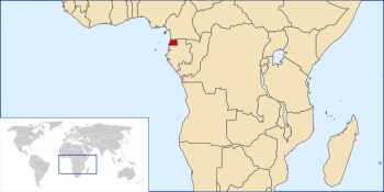 موقع غينيا الإستوائية