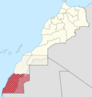 Oued Ed-Dahab-Lagouira in Morocco (de-facto).svg