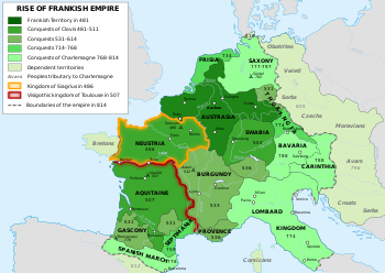 امبراطورية الفرنجة، مطلع القرن التاسع
