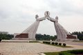 Arch of Reunification, a symbolisation of the goal to a reunified Korea.