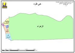 خريطة شياخات حي طرة