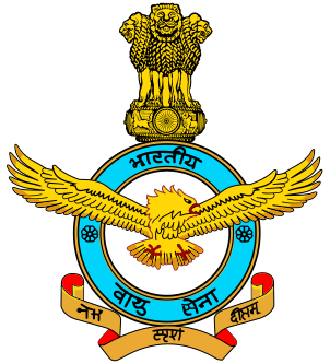 ملف:Badge of the Indian Air Force.svg