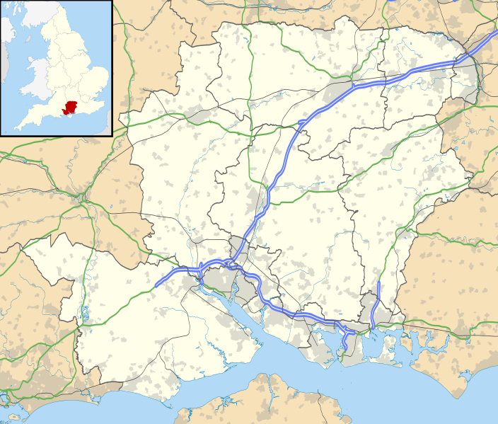 ملف:Hampshire UK location map.svg