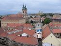City view from Castle of Eger