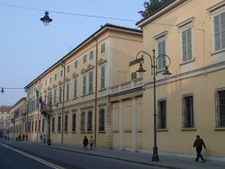 Ducal Palace in Reggio Emilia, the provincial seat