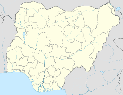 Location map Nigeria