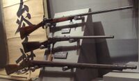 Guns of the Boshin War from top to bottom: a Snider, a Starr, a Gewehr.