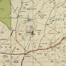 Historical map series for the area of خلدة، فلسطين (1940s).jpg