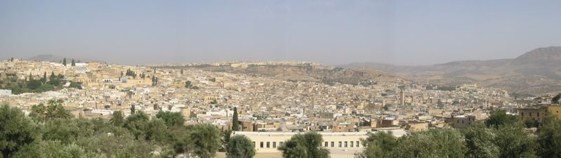 ملف:Fes Medina Panoramic view.jpg