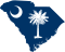 Flag-map of South Carolina.svg
